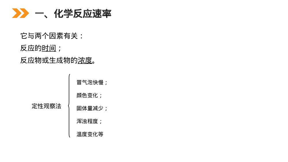 人教版高二化学选修4《化学反应速率》PPT课件5