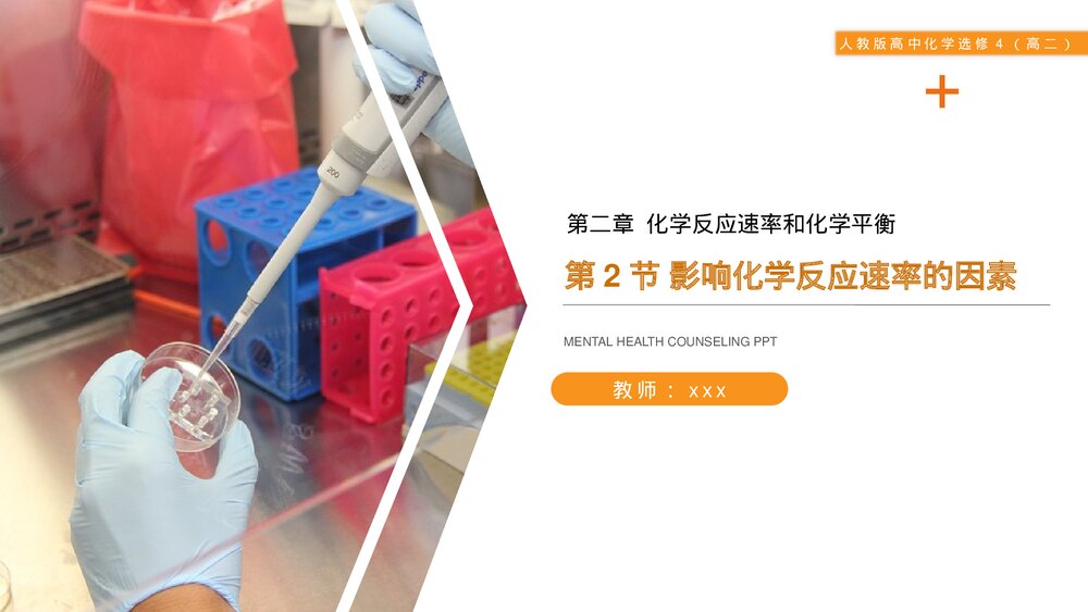 人教版高二化学选修4《影响化学反应速率的因素》PPT课件1