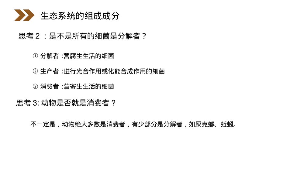人教版高二生物必修三《生态系统的结构》教学PPT课件6