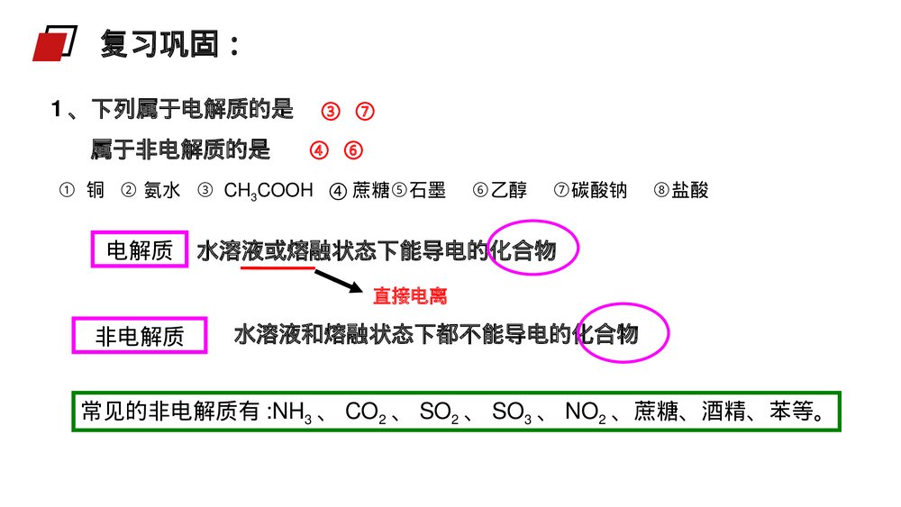 人教版高二化学选修4《弱电解质的电离》PPT课件(第2课时)2