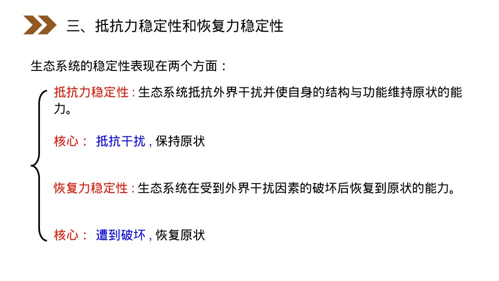 人教版高二生物必修三《生态系统的稳定性》教学PPT课件9