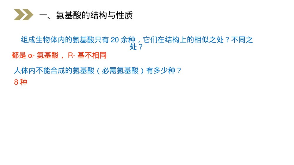 人教版高二化学选修五《蛋白质和核酸》PPT课件(第4.3课时)5