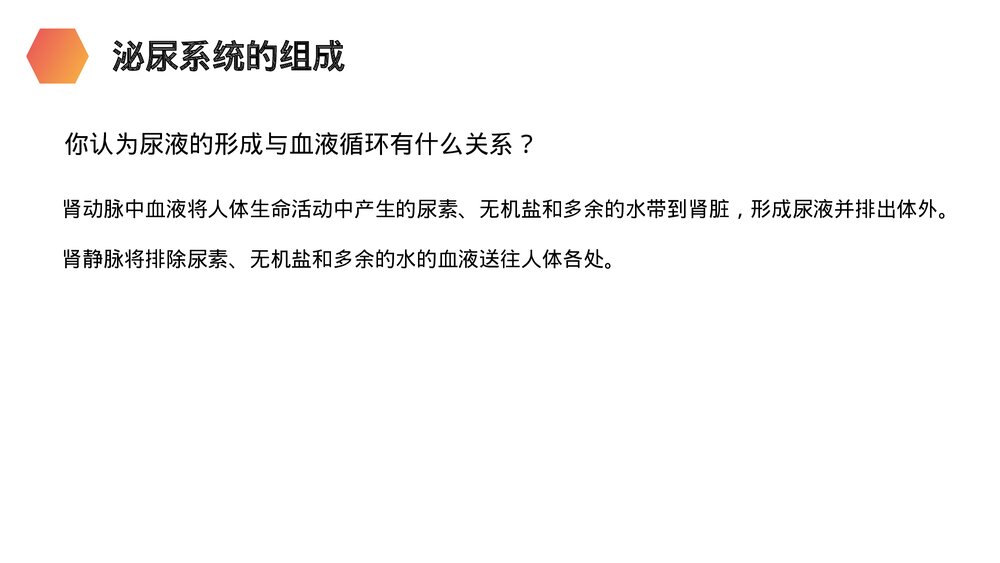 人教版生物七年级初一下册《人体废物的排出》PPT课件8