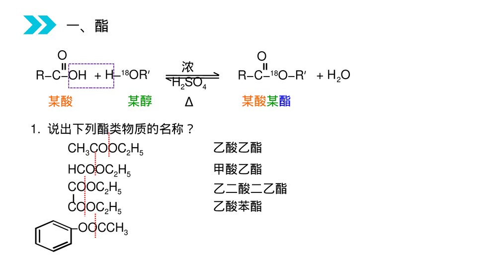 人教版高二化学选修五《酯》PPT课件(第3.3.2课时)5