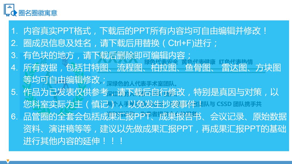 降低手术器械打包缺陷率医院护理品管圈QCC成果汇报PPT9