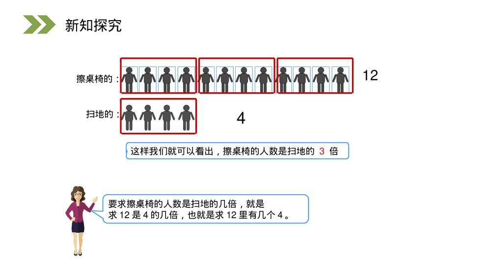 人教版小学数学三年级上册《求一个数是另一个数的几倍》PPT课件(第5.2课时)5