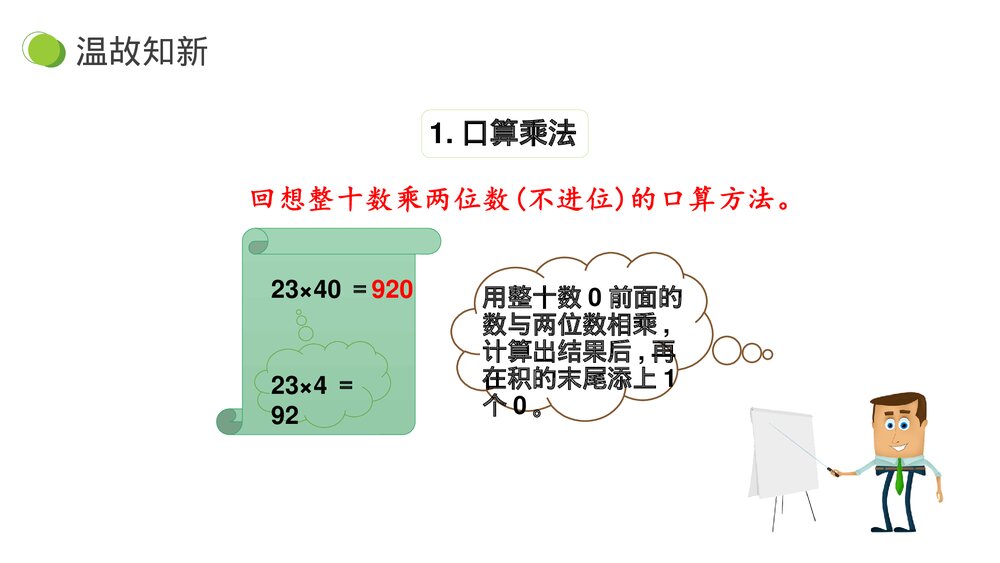 小学数学三年级下册《两位数乘两位数 整理和复习》PPT课件(第4.3课时)6