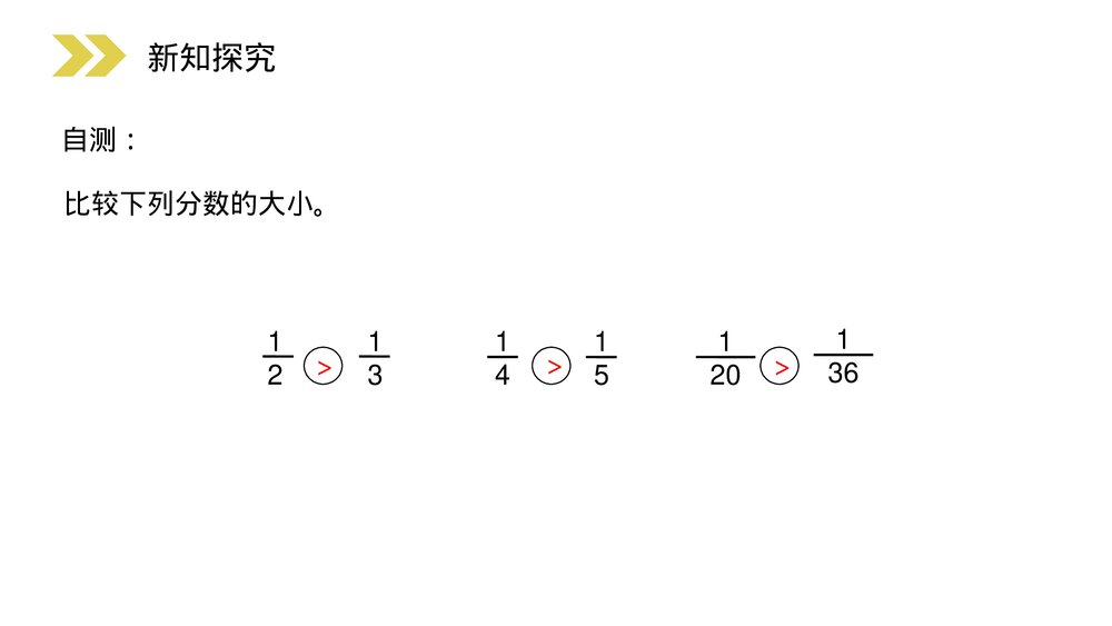人教版小学数学三年级上册《比较几分之一的大小》PPT课件(第8.2.1课时)9