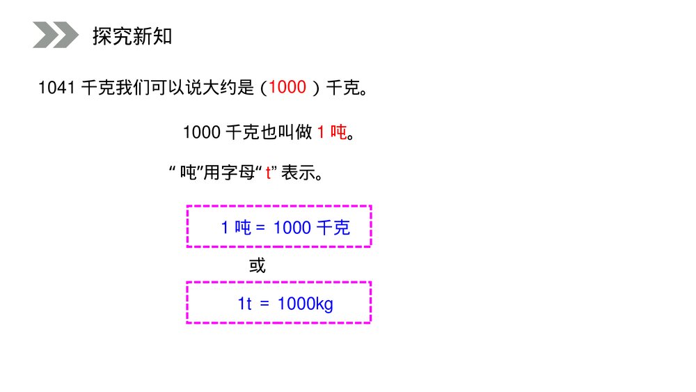 人教版小学数学三年级上册《吨的认识》PPT课件(第3.3课时)9