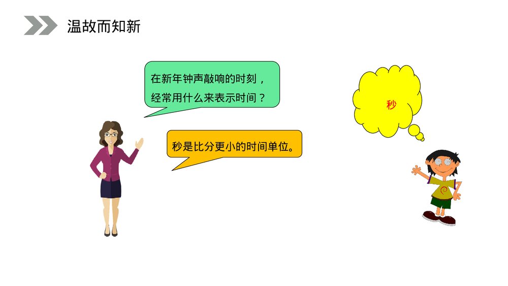 人教版小学数学三年级上册《秒的认识》PPT课件(第1.1课时)4