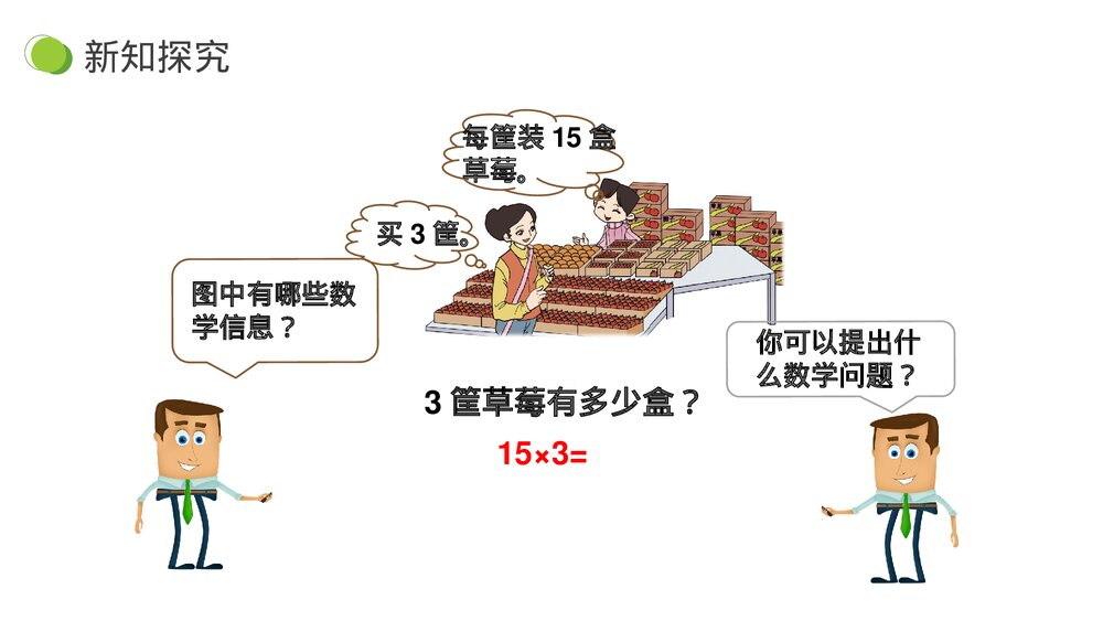小学数学三年级下册《两、三位数乘一位数口算》PPT课件(第4.1.1课时)6