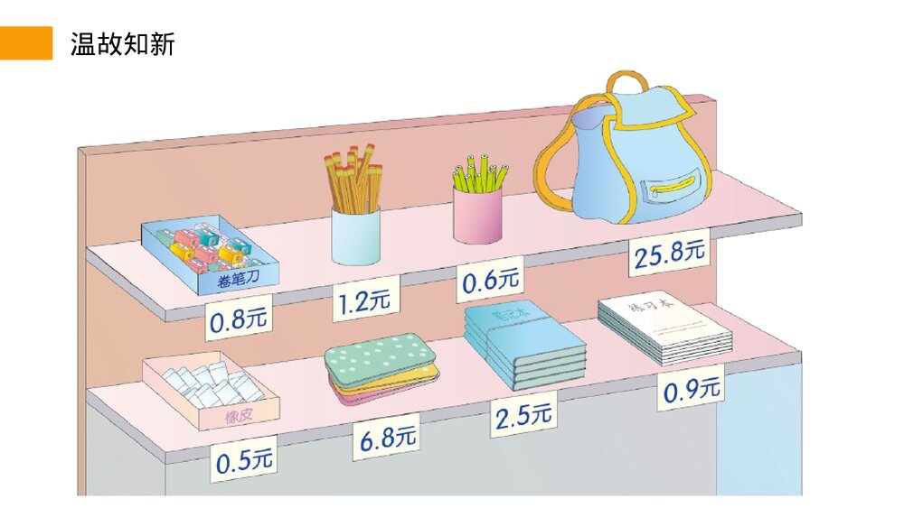 小学数学三年级下册《利用简单的小数加、减法解决问题》PPT课件(第7.3课时)4