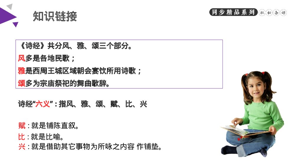 人教版八年级语文下册《诗经二首》PPT课件3