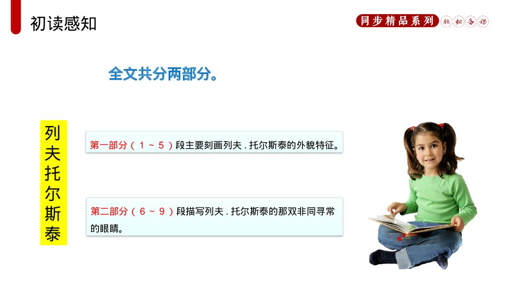 人教版八年级语文上册《列夫托尔斯泰》PPT课件8