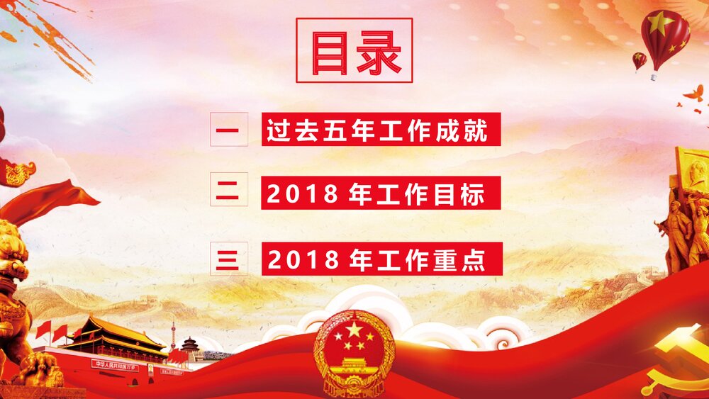 新起点新时代《全国两会》政府工作报告解读PPT课件2