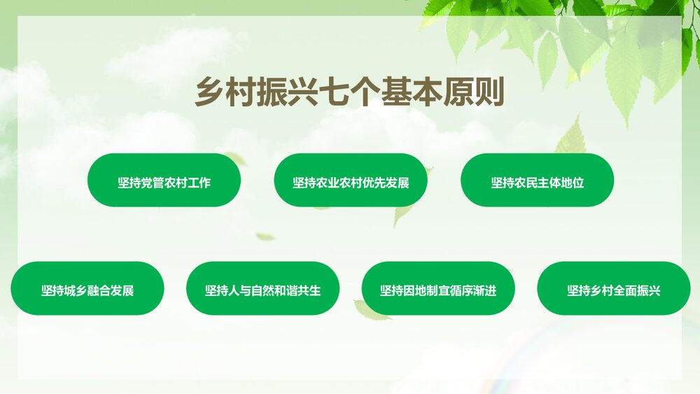 乡村战略实施汇报总结PPT课件下载(共24页)8