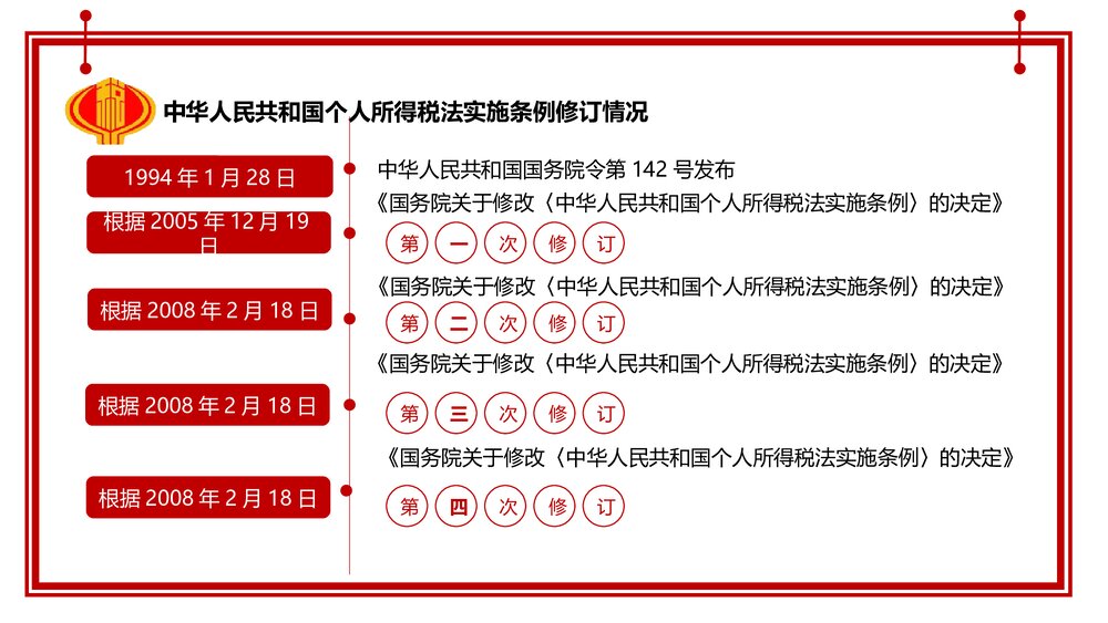 中华人民共和国个人所得税法实施条例法律法规PPT课件下载4