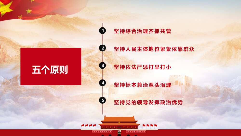 开展扫黑除恶专项斗争主题教育PPT课件《黑恶必除 除恶务尽》9