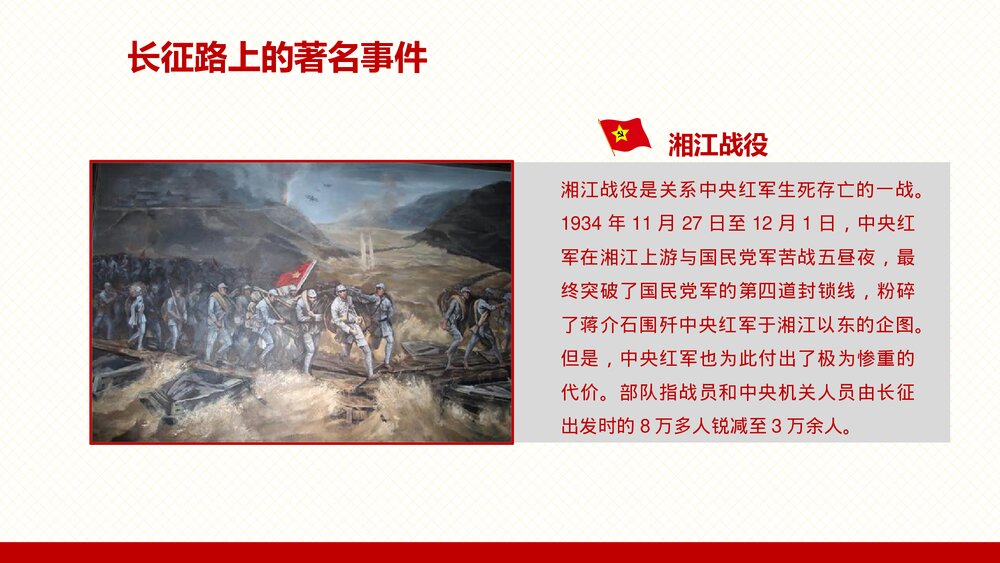 纪念长征胜利xx周年PPT课件《不忘初心走好新长征路》7