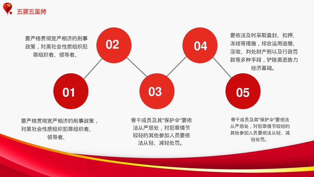 《重拳出击扫黑除恶》党政风专题教育PPT课件下载9