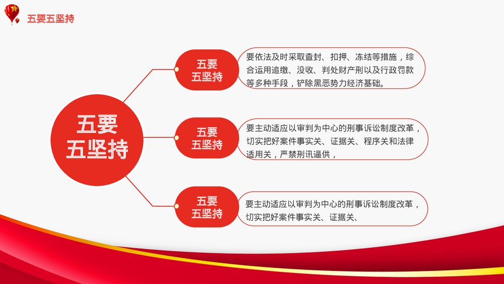 《重拳出击扫黑除恶》党政风专题教育PPT课件下载10