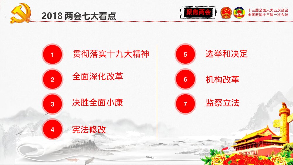 聚焦两会关注民生政府工作报告PPT课件下载(共96页)9