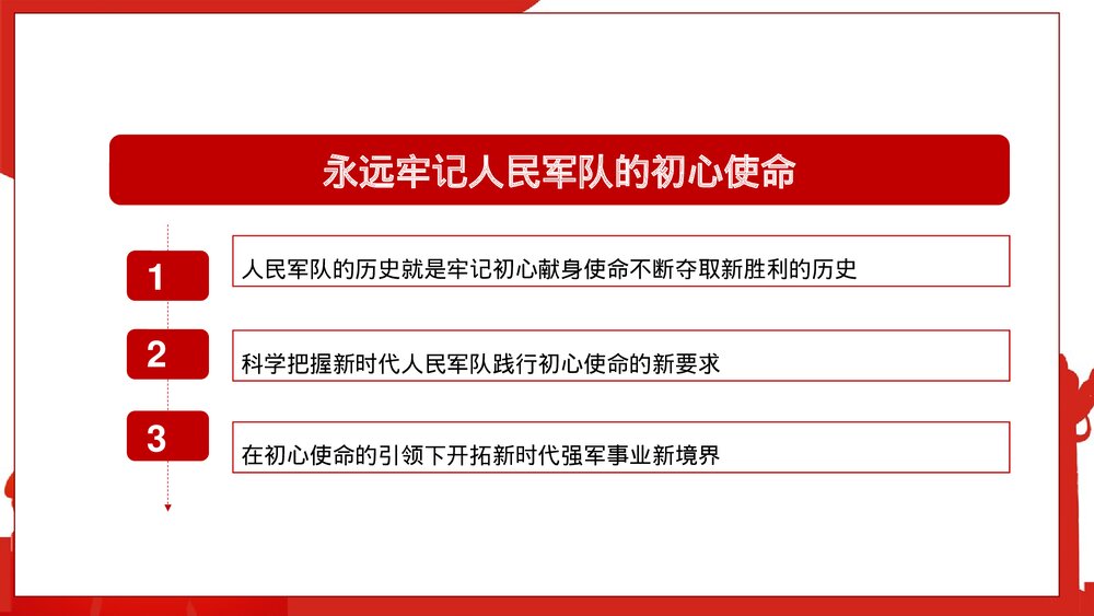 八一建军节热烈庆祝建军xx周年庆典PPT课件下载9