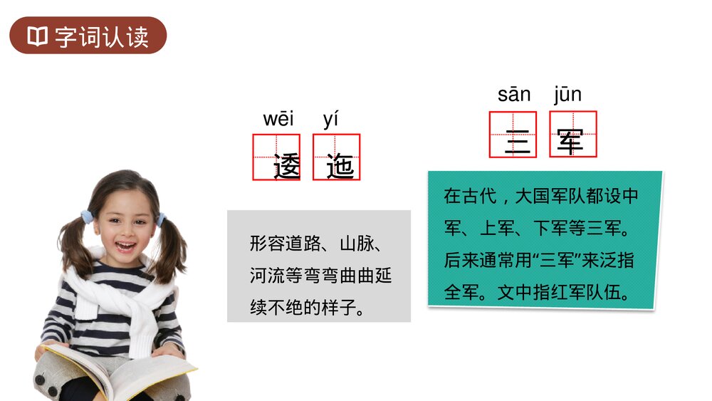 人教版六年级语文上册《七律长征》PPT课件6