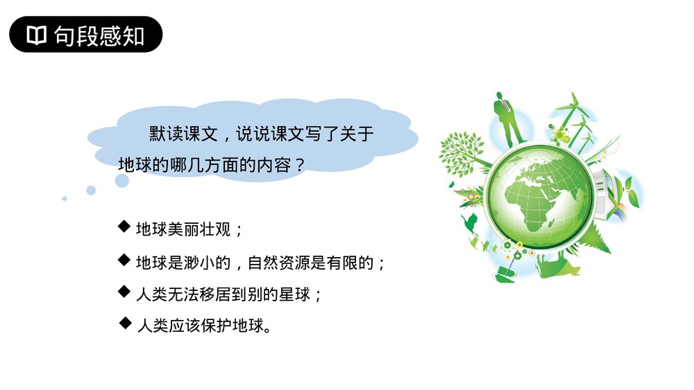 人教版六年级语文上册《只有一个地球》PPT课件6