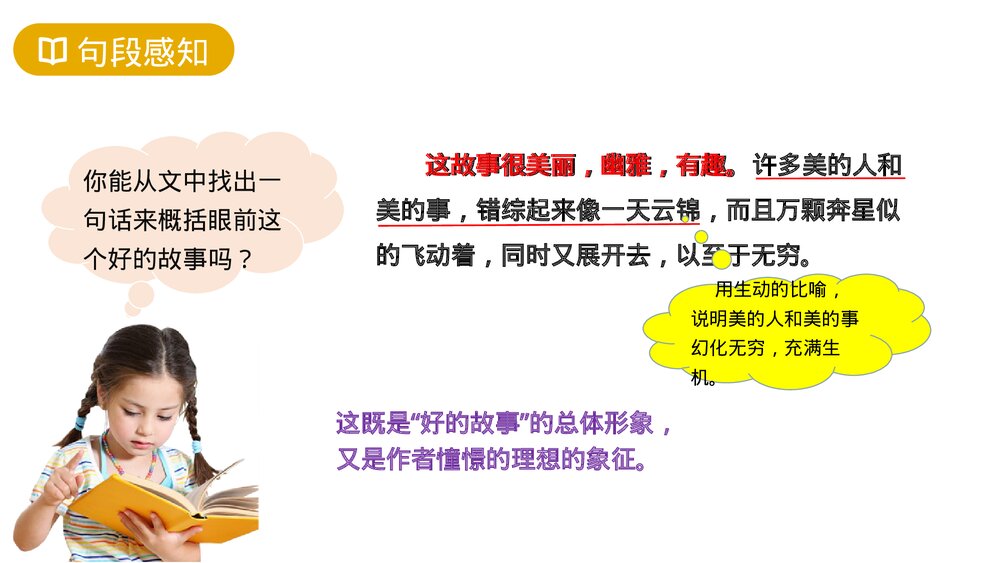人教版六年级语文上册《好的故事》PPT课件10