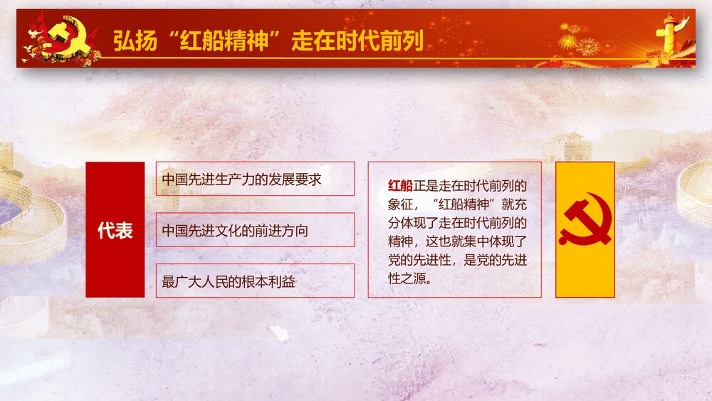 《红船精神代代相传》中国梦之红船精神PPT课件10