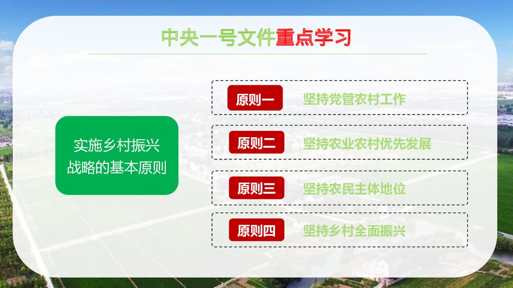 中央一号文件全面部署实施乡村振兴战略PPT课件下载10