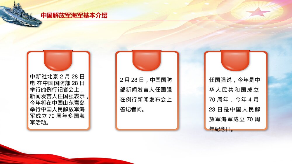 纪念中华人民共和国解放军海军成立74周年PPT课件下载(共24页)7