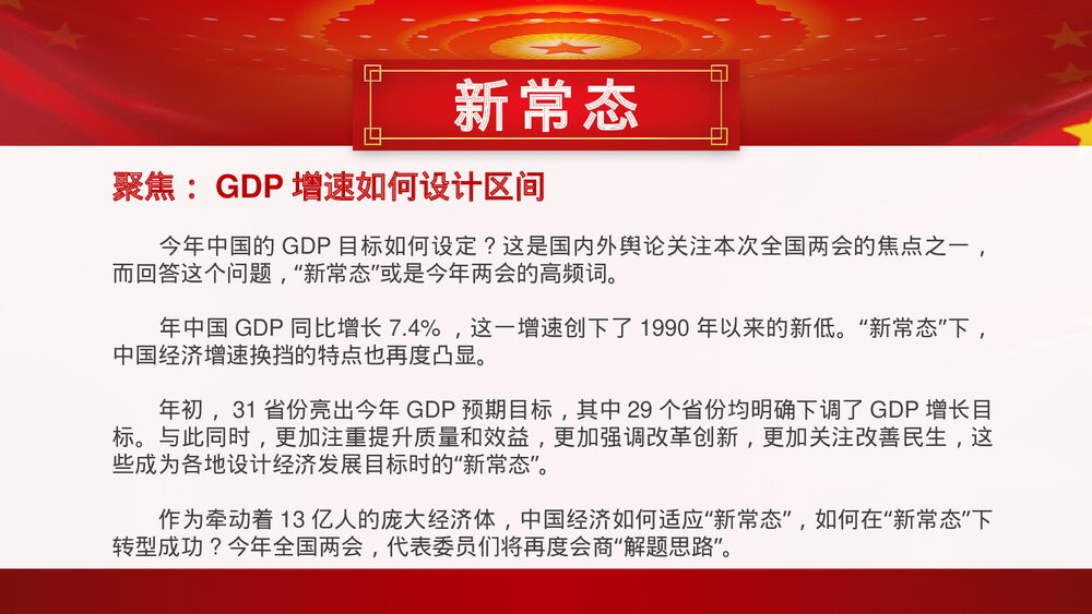 全国两会热点解读主题内容PPT课件下载10