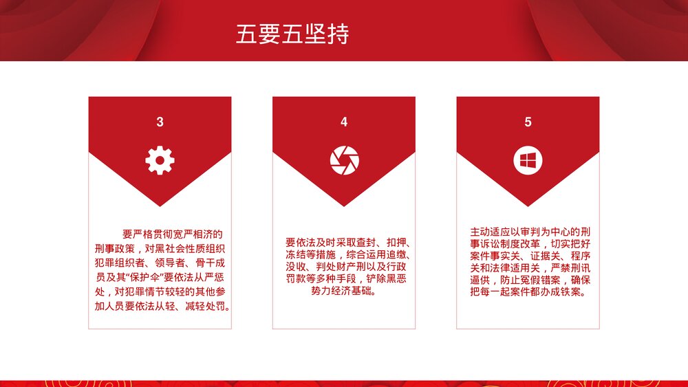 《扫黑除恶》党政建设政府工作PPT课件10
