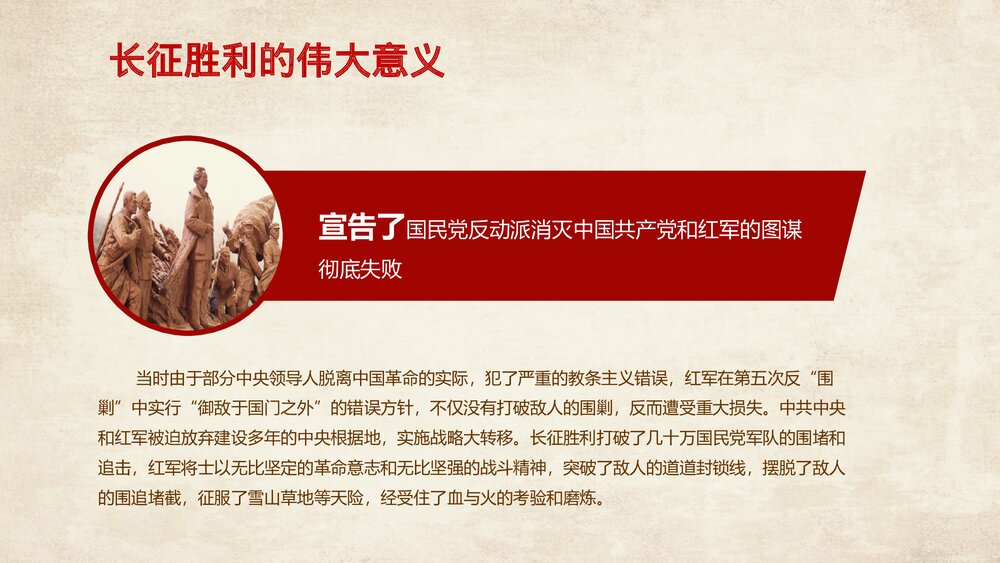 弘扬伟大长征精神·纪念长征胜利XX周年PPT课件下载6