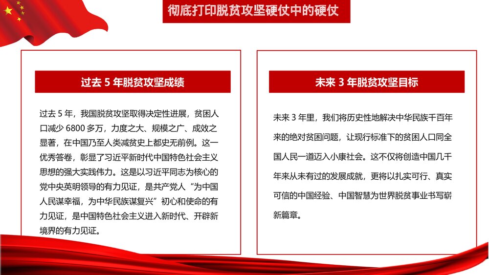 精准扶贫共建小康乡村振兴战略扶贫工作汇报要点PPT课件下载(共29页)6