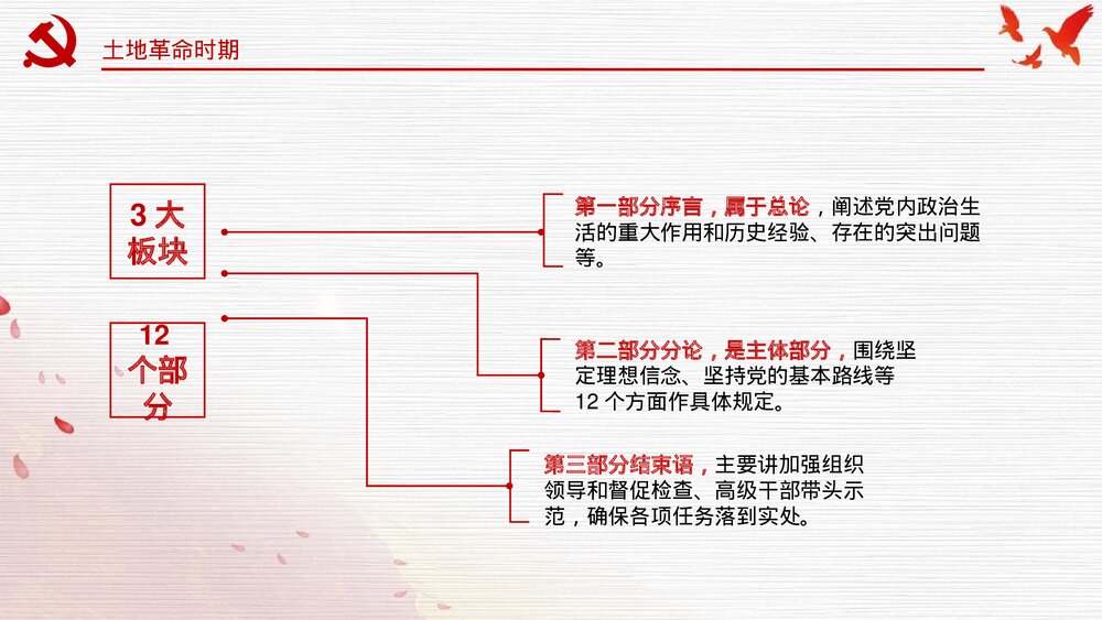 《八一建军节》党政建设工作汇报PPT课件下载(共15页)4