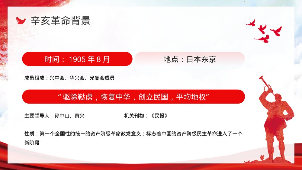纪念辛亥革命111周年历史知识专题讲座PPT课件下载6