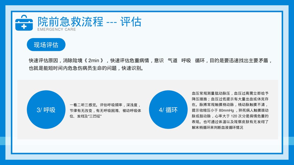 院前急救护理工作流程教育培训PPT课件下载9