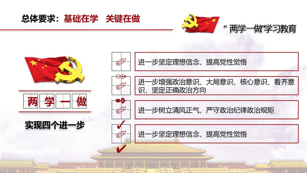 《两学一做》中国共产党党员党章党规学习PPT课件下载10