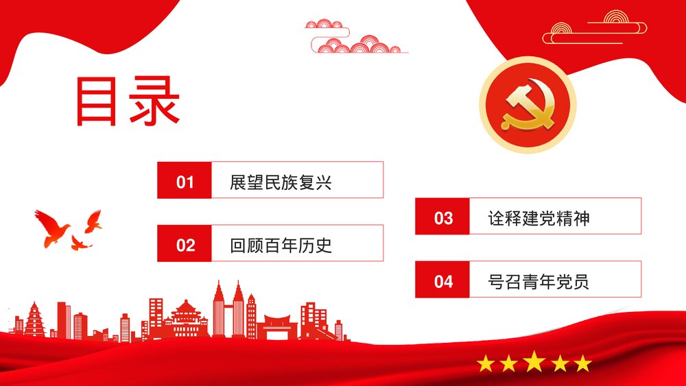 建党102周年百年庆祝大会讲话精神解读知识培训PPT课件2