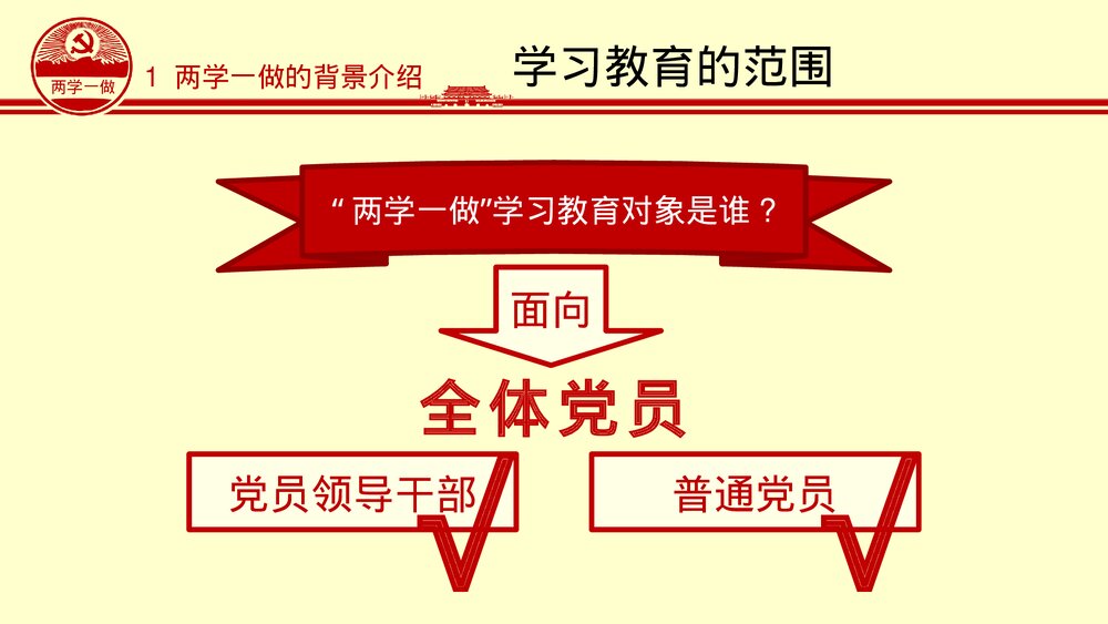 《两学一做》党课学习教育知识讲座PPT课件下载8