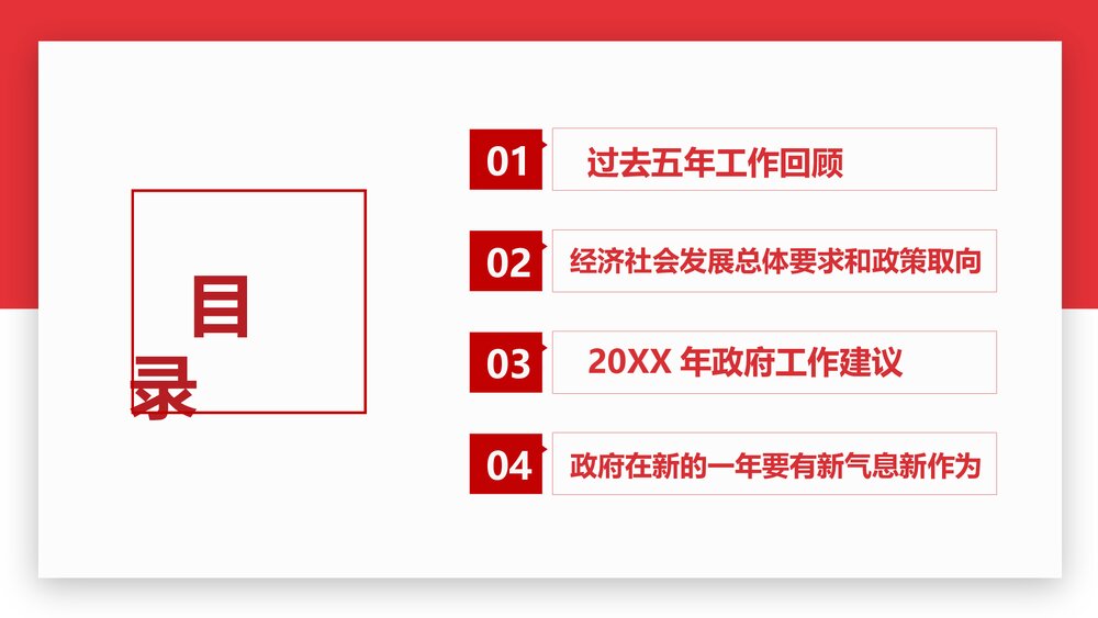 全国两会政府工作报告解读PPT课件下载2