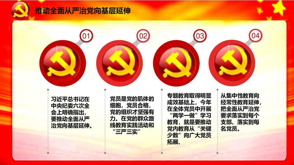 《两学一做》学习教育方案专题党课PPT课件下载6