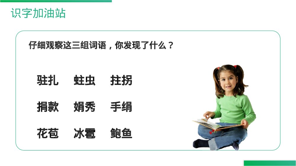 人教版四年级语文上册《语文园地(二)》PPT精品课件5