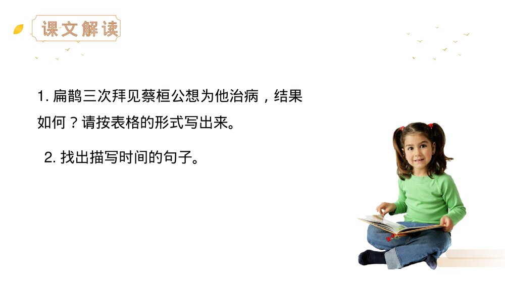 人教版四年级语文上册《扁鹊治病》PPT精品课件8
