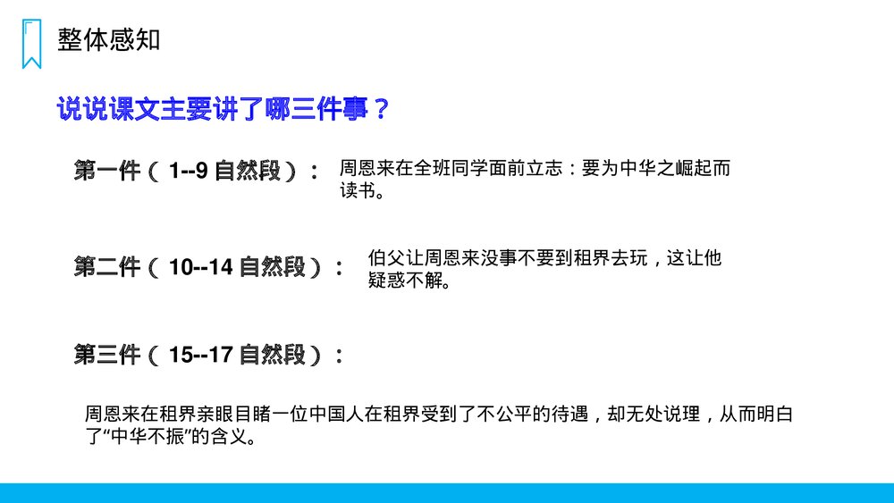 人教版四年级语文上册《为中华之崛起而读书》PPT课件7