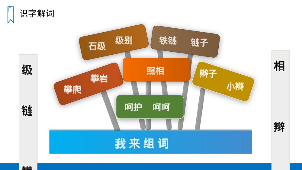 人教版四年级语文上册《爬天都峰》PPT课件6