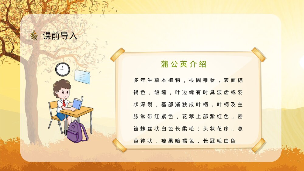 小学三年级语文上册《金色的草地》教师备课课后习题讲解知识点整理PPT课件9